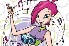 Винкс Текна Пазл - Winx Tecna Style Round Puzzle